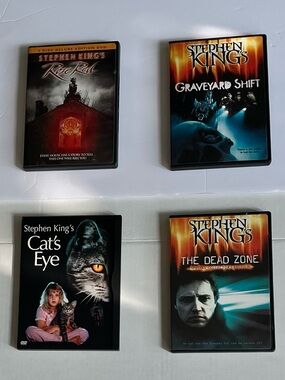 Stephen King DVD Lot of 4 – Rose Red, Graveyard Shift, Cat’s Eye, The Dead Zone